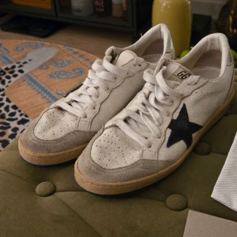 Gold Goose Ball Star Sneakers Size 10 / 41